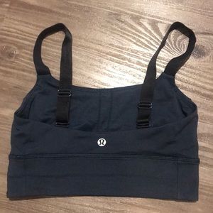 Size 4 Navy supportive lululemon sports bra